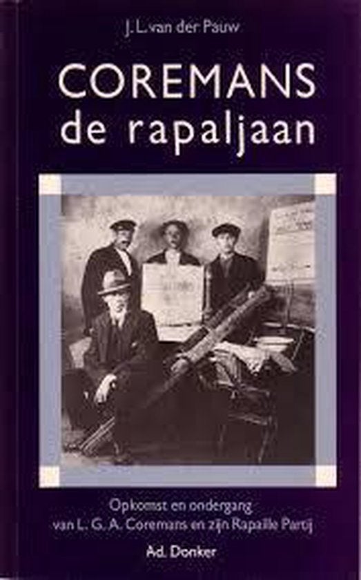 J.L. van der Pauw - Coremans de Rapaljaan NIEUW, 20e eeuw of later, Nieuw, Ophalen of Verzenden, J.L. van der Pauw