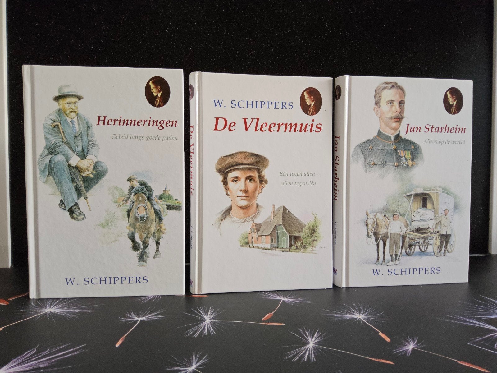 drie boekjes van W. Schippers, Ophalen of Verzenden, Zo goed als nieuw, W. Schippers, Nederland