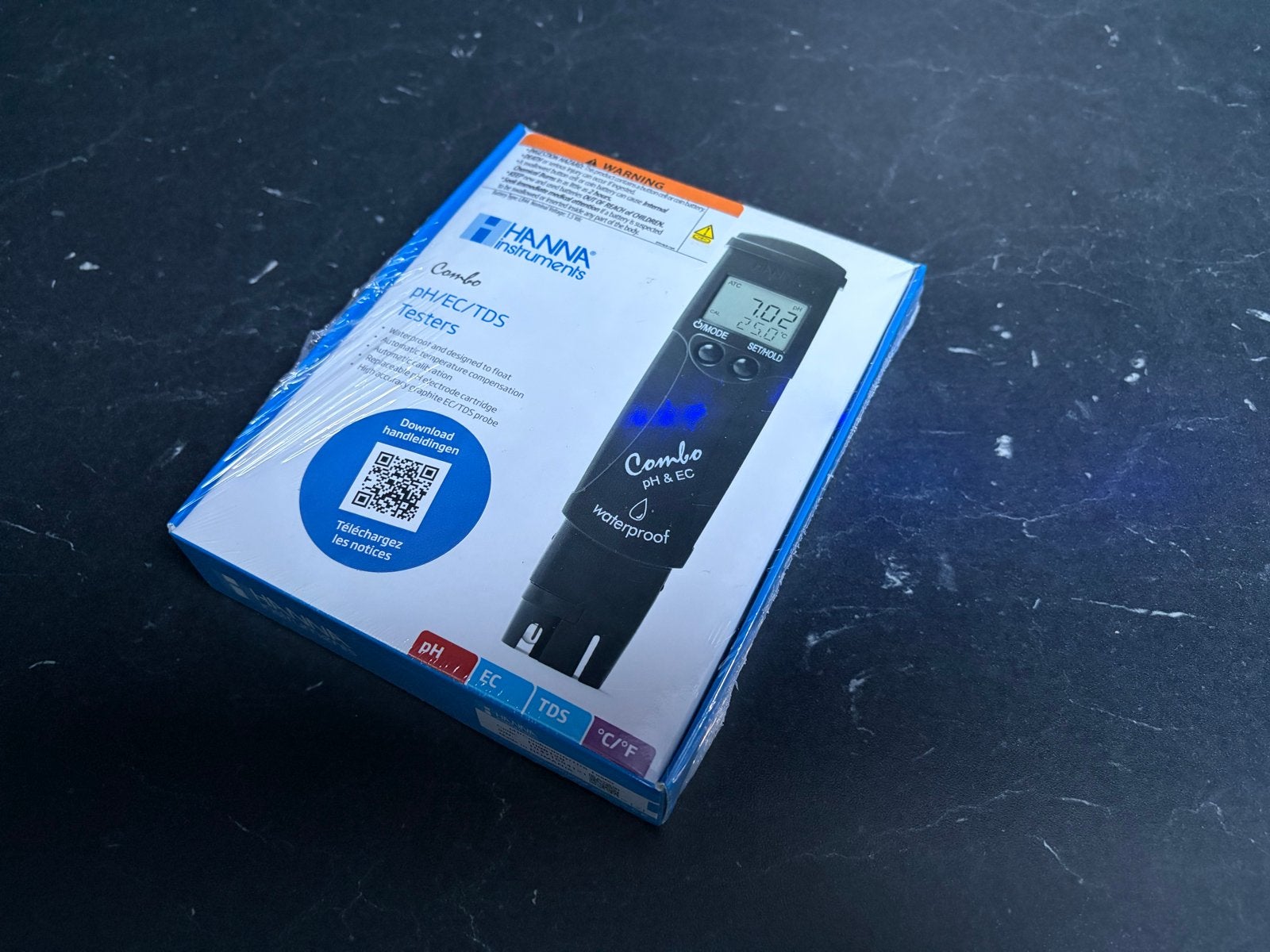 Hanna Instruments Combo pH/EC/TDS Tester - Nieuw, Verzenden, Nieuw