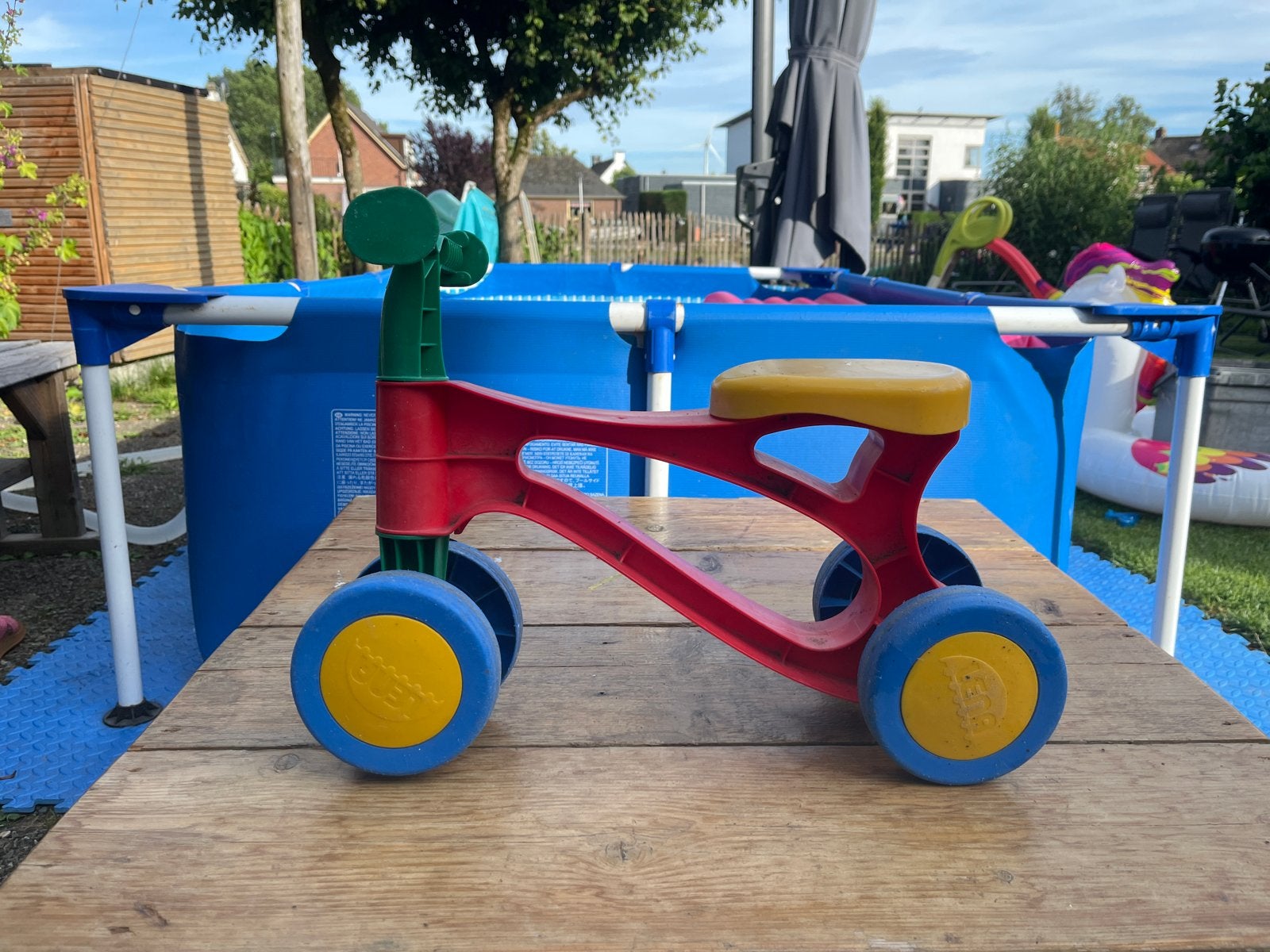 Kleurrijke loopfiets voor peuters, Ophalen, Gebruikt, Loopfiets