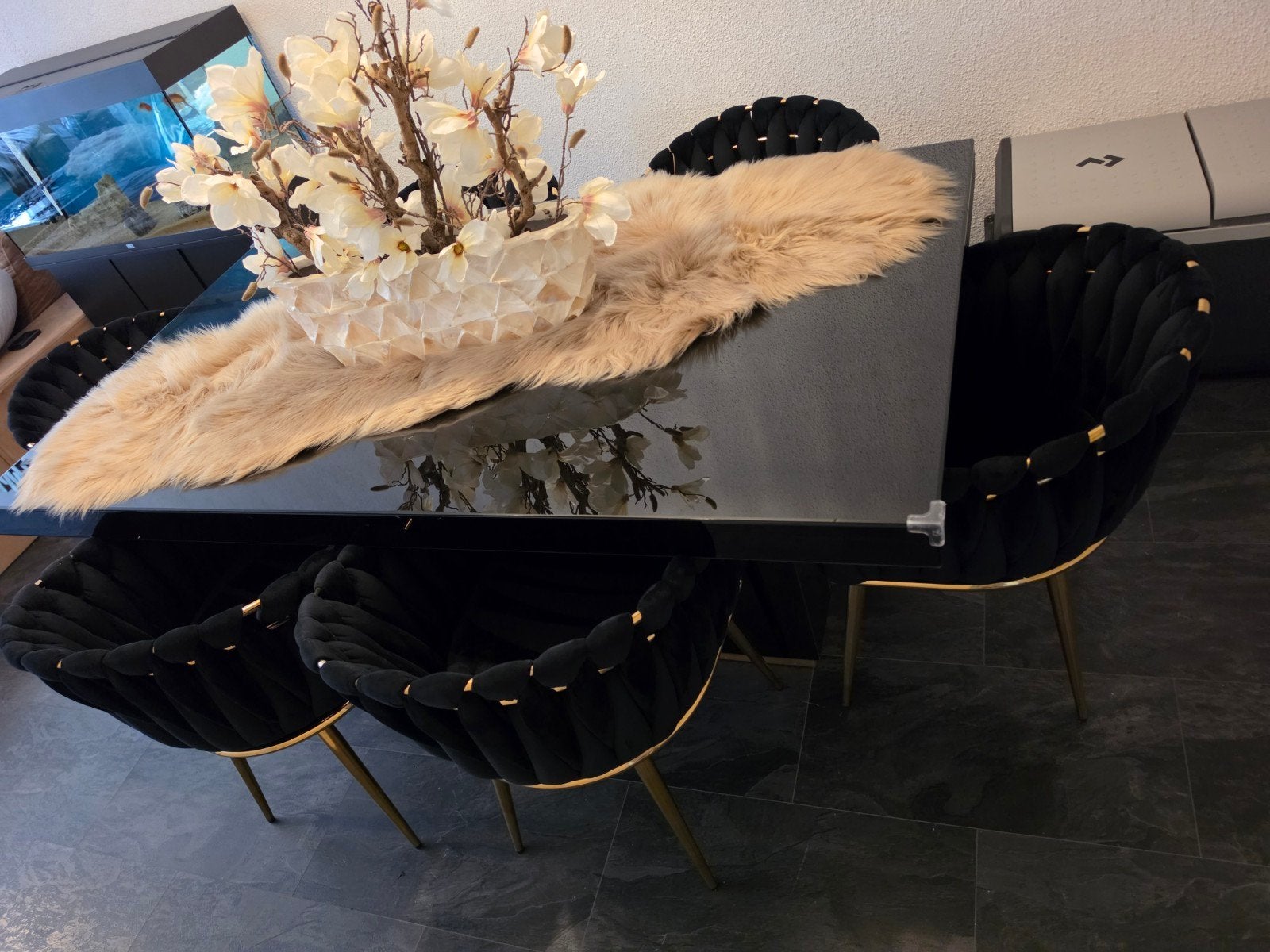 Eettafel met stoelen, Ophalen, Zo goed als nieuw