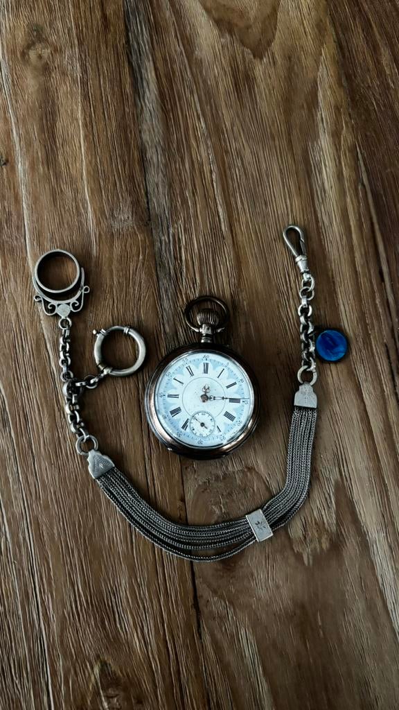 Antiek heren zakhorloge, Overige merken, Zakhorloge, 1900 tot 1930, Ophalen of Verzenden