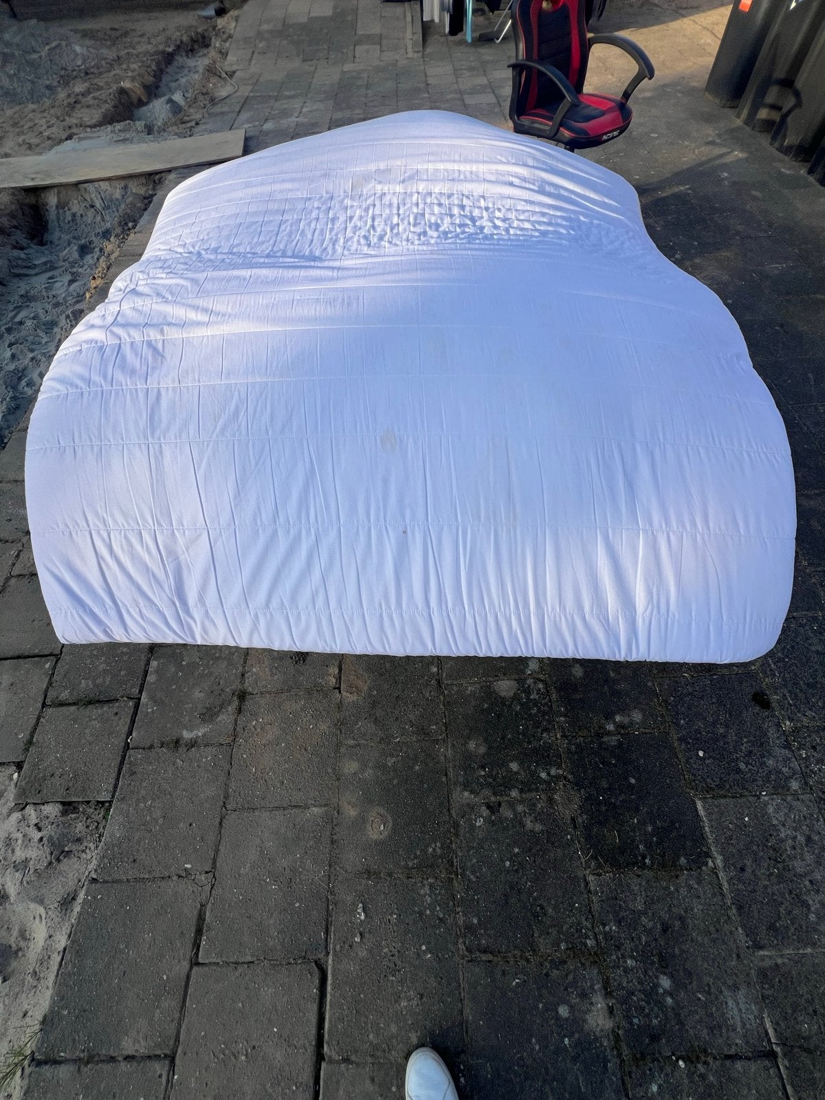 Matrastopper 140x200 - zelf reinigen, Gebruikt, Tweepersoons, Matras, 200 cm