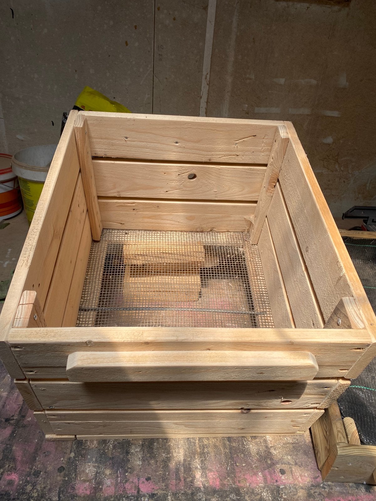 Zaai/Oogst of planten bakken., Minder dan 60 cm, Ophalen of Verzenden, Zo goed als nieuw, Rechthoekig