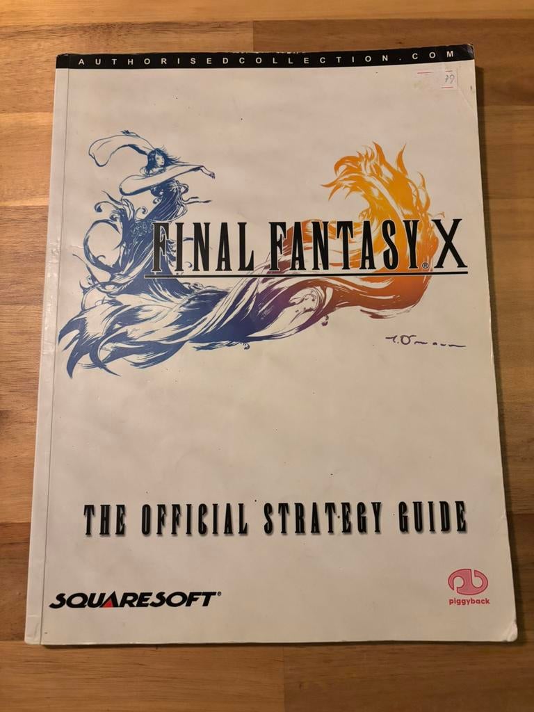 Final Fantasy X official strategy guide, Spelcomputers en Games, Games | Overige, 1 speler, Ophalen of Verzenden, Zo goed als nieuw