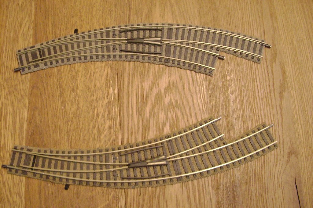 Fleischmann H0 6142 L+R, Gebruikt, Gelijkstroom, Fleischmann, Rails