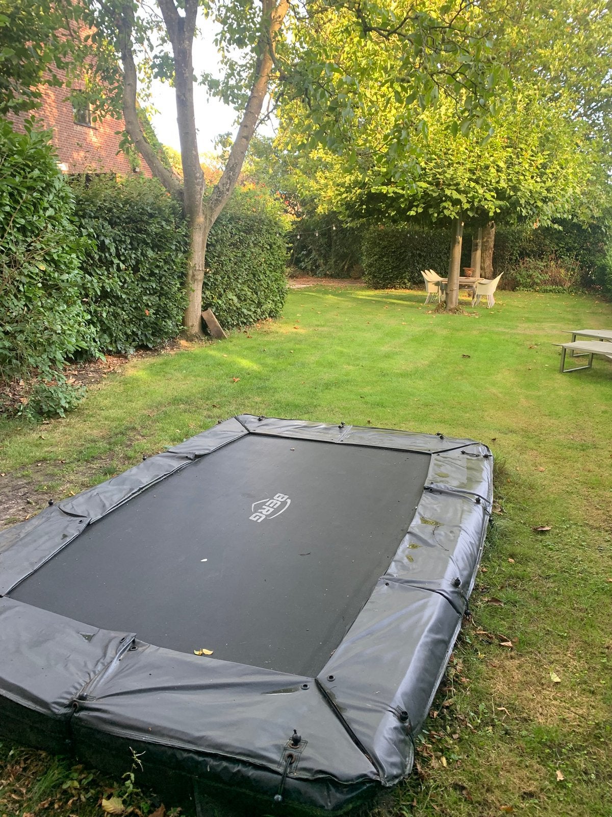 Berg trampoline, Kinderen en Baby's, Speelgoed | Buiten | Trampolines, Ophalen, Zo goed als nieuw