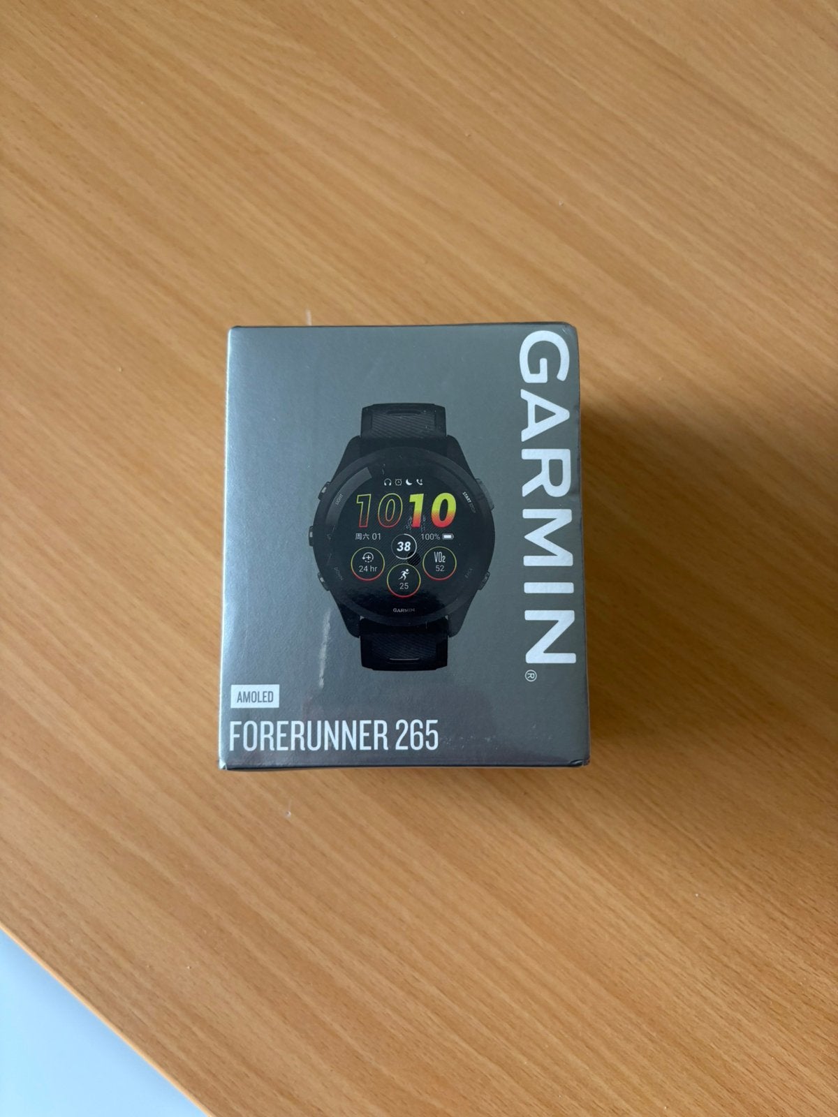 Garmin Forerunner 265, Ophalen, Nieuw, Zwart, Android