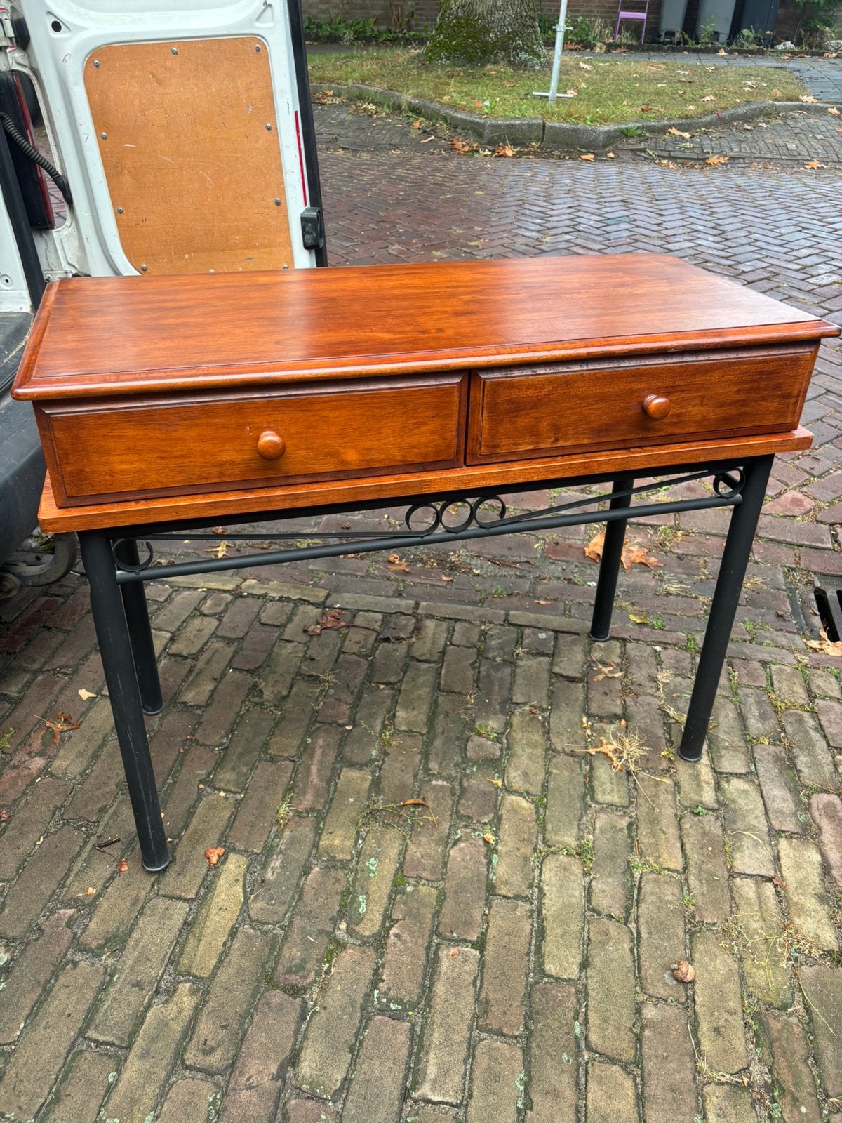 Side table, Ophalen, Zo goed als nieuw, 25 tot 50 cm, Rechthoekig
