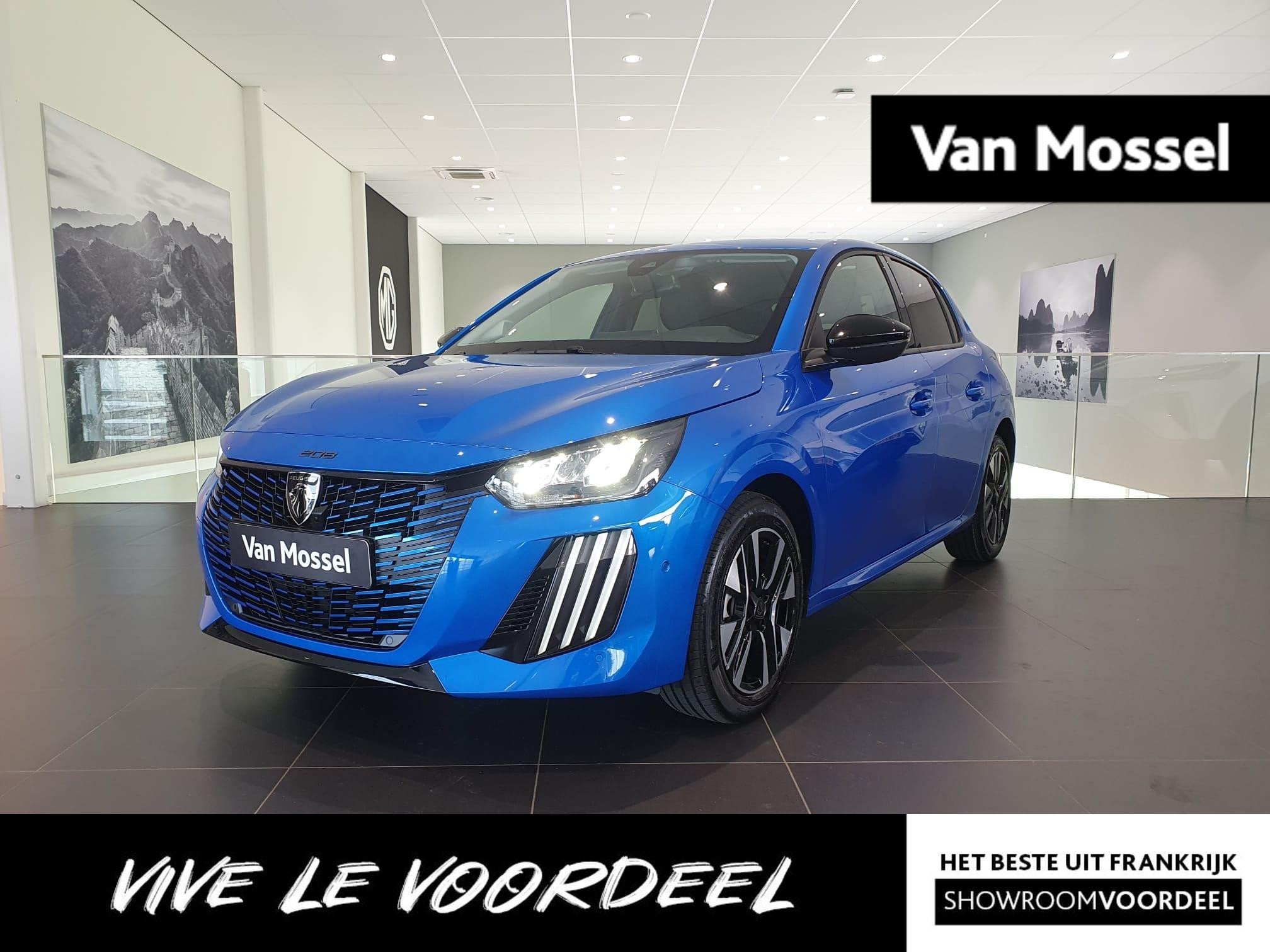 Peugeot 208 1.2 PureTech 100 Allure, 12 maanden, 101 pk, Euro 6, Blauw