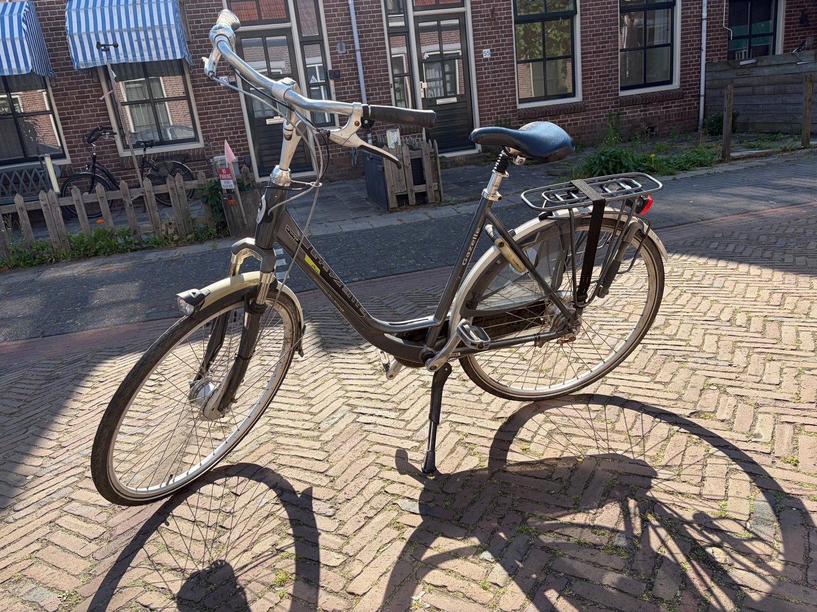 Gazelle Orange stadsfiets - 28 inch, naafdynamo, Gebruikt, Velgrem, Versnellingen, Gazelle