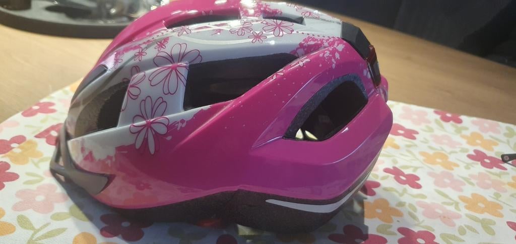 Crivit fietshelm dames/meisjes 49-54cm, zgan, Fietsen en Brommers, Fietsaccessoires | Fietshelmen, Ophalen of Verzenden