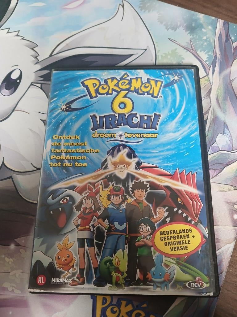 Pokémon 6: Jirachi Droomtovenaar DVD, Cd's en Dvd's, Dvd's | Kinderen en Jeugd, Gebruikt, Film, Avontuur, Alle leeftijden, Ophalen