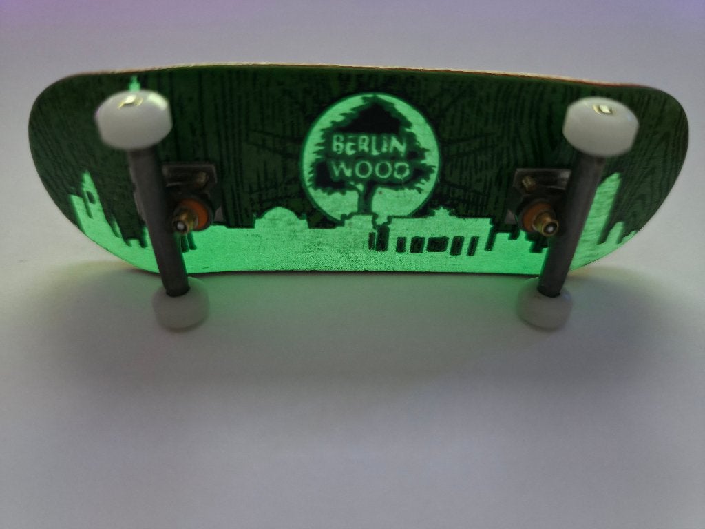 Blackriver Berlinwood 32mm Glow in Dark Complete - Flatface, Verzenden, Zo goed als nieuw