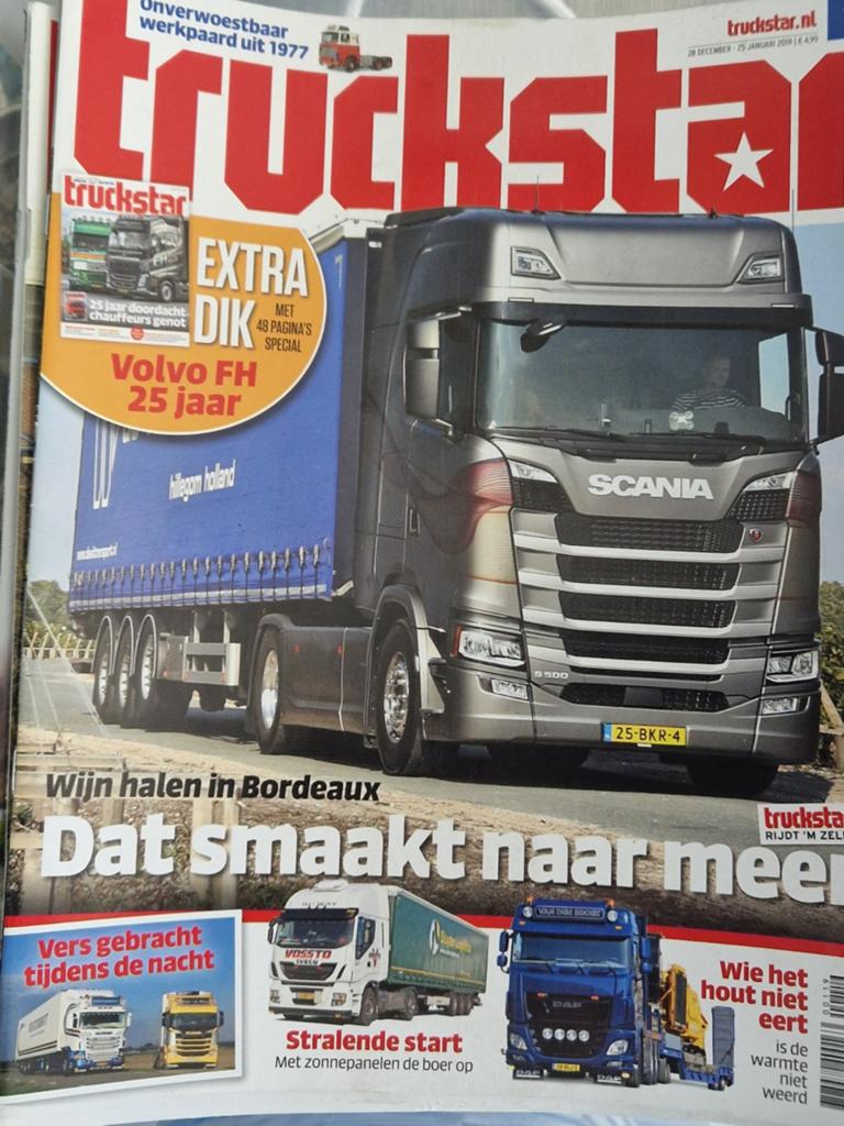 Complete jaargang truckstar 2018., Ophalen