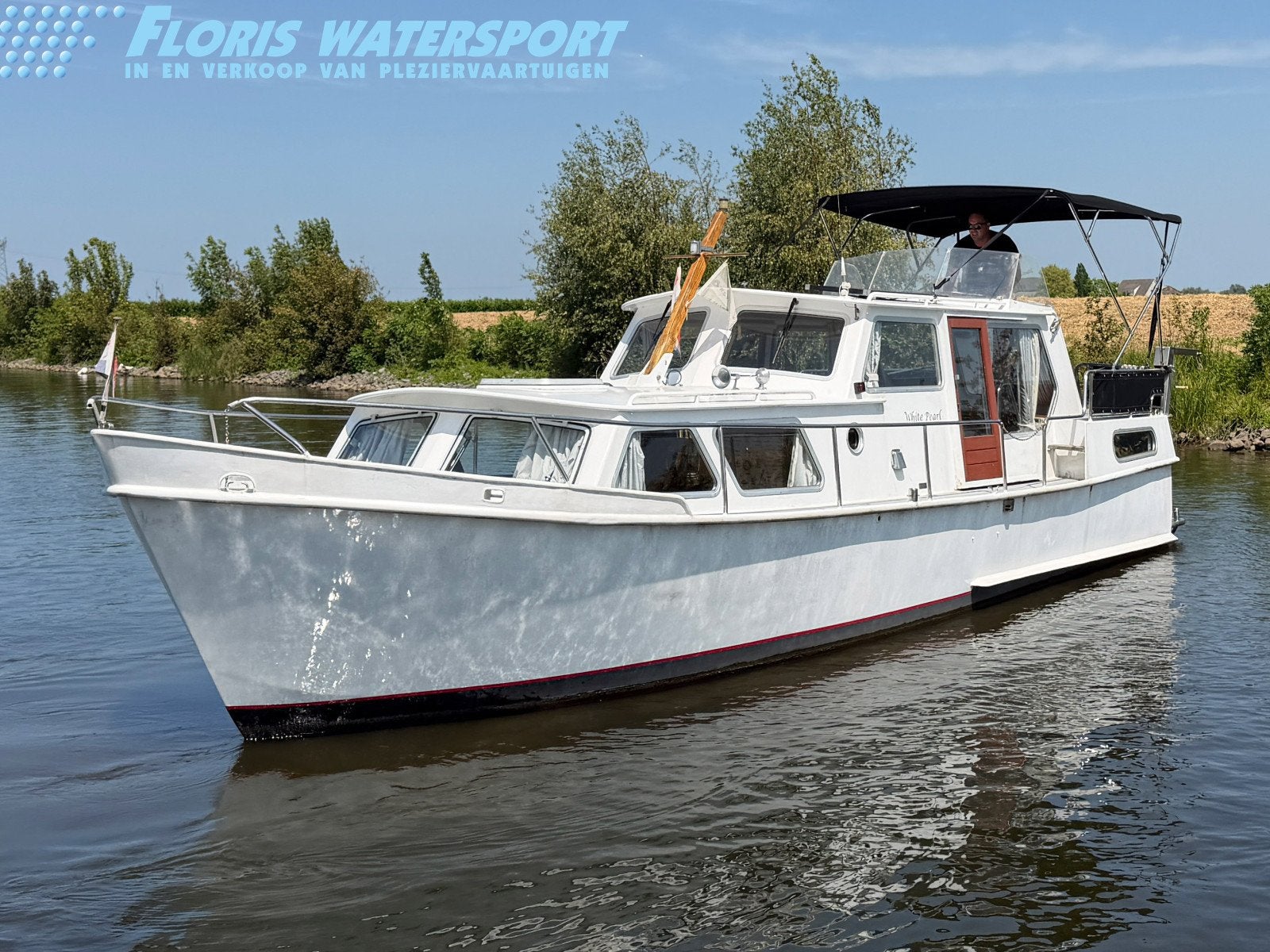Merwede kruiser 1000, Watersport en Boten, Motorboten en Motorjachten, Overige merken, Gebruikt, 11 m, Binnenboordmotor