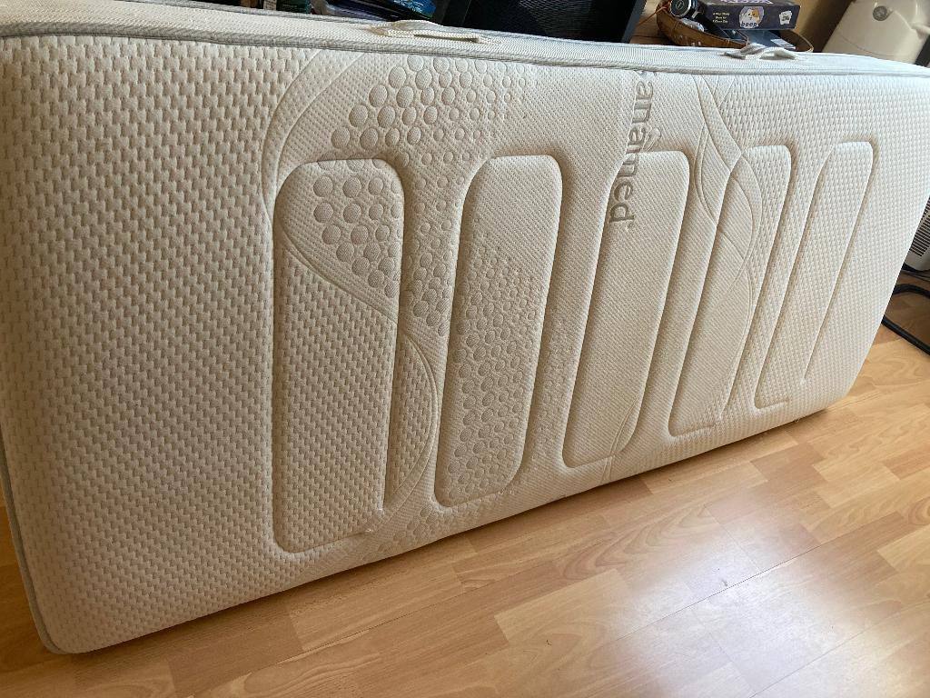 Sanamed matras, Ophalen, 90 cm, Eenpersoons, Zo goed als nieuw