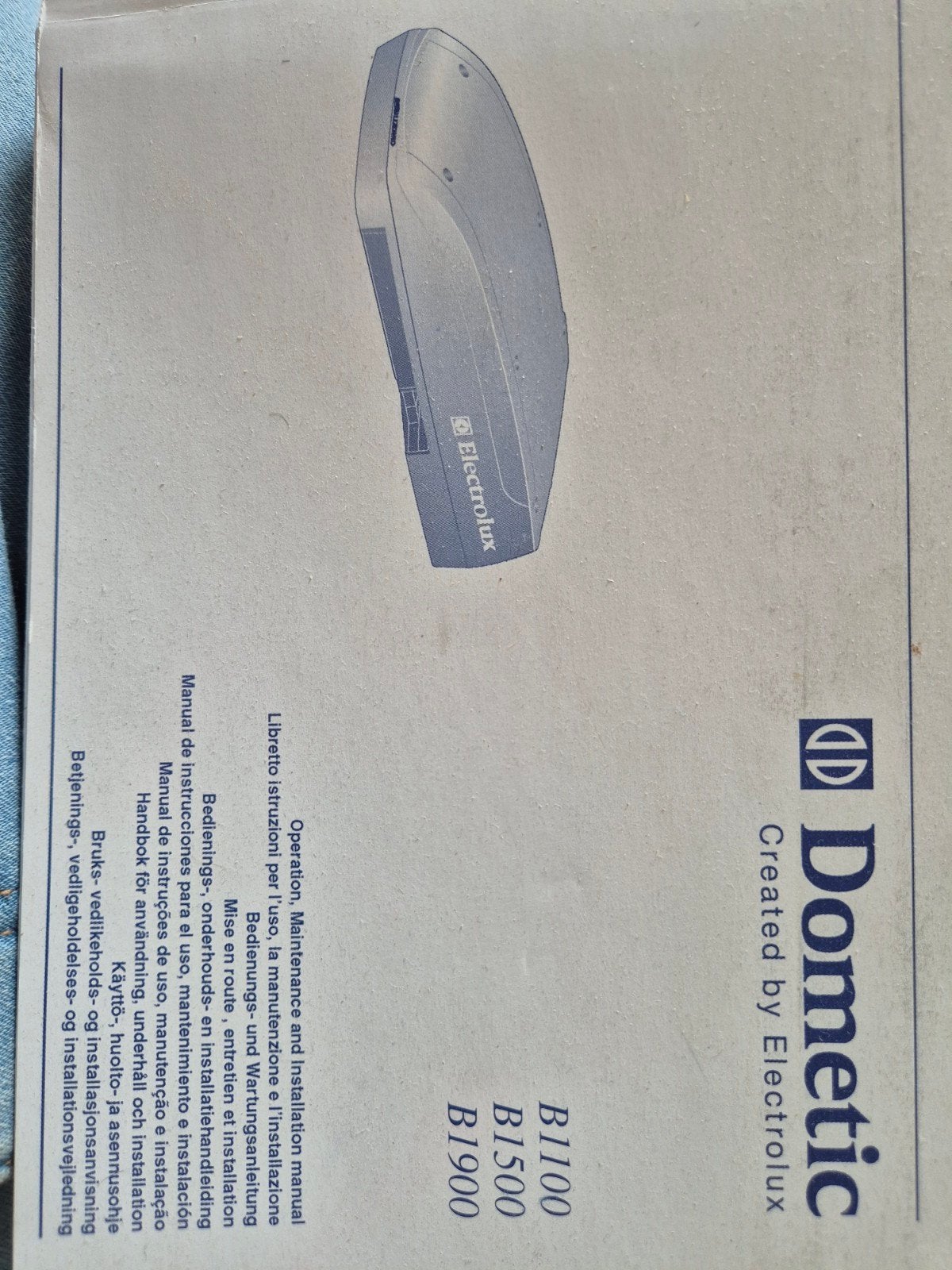 Dometic Airco B1500 voor 400x400mm 220V, Ophalen of Verzenden, Gebruikt