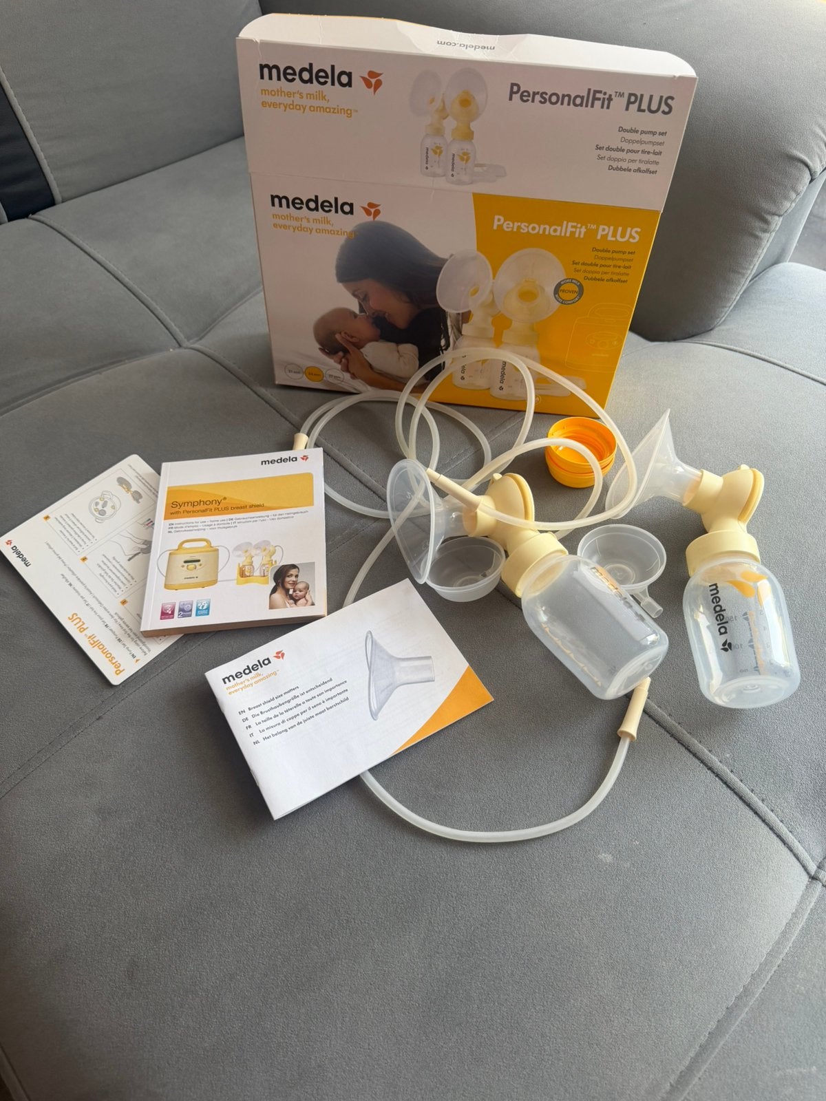 Medela PersonalFit PLUS Dubbele Afkolset, Kinderen en Baby's, Babyvoeding en Toebehoren, Ophalen, Zo goed als nieuw, Borstkolf