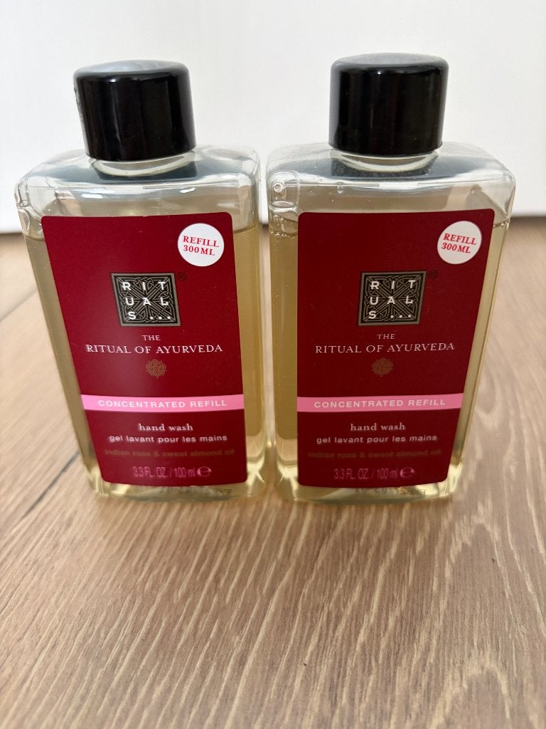 Rituals Ayurveda / hand wash handzeep refill 2x nieuw, Ophalen of Verzenden, Nieuw, Overige typen