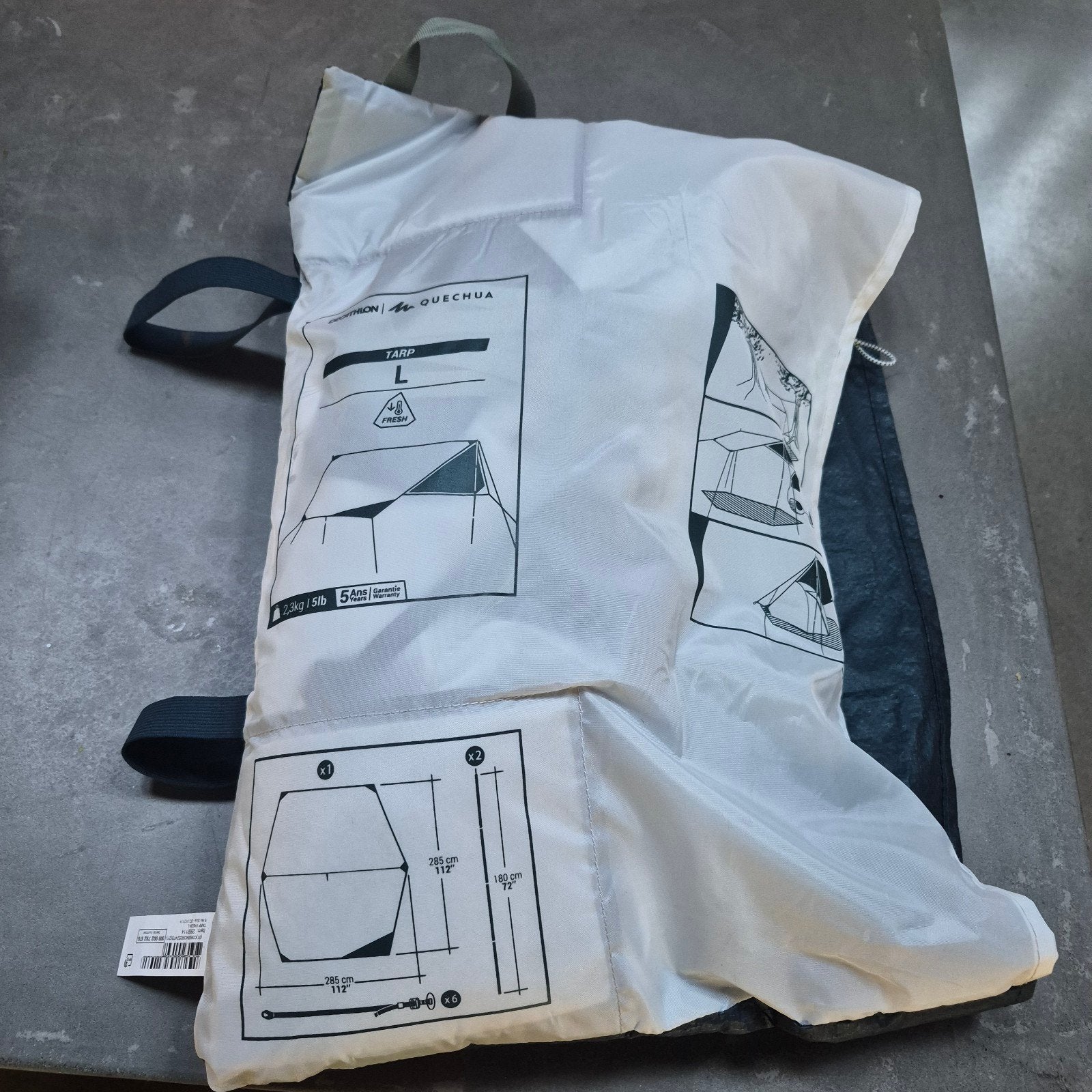 Decathlon Tarp - Zo goed als nieuw, Ophalen of Verzenden, Zo goed als nieuw
