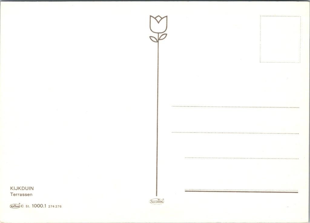 Groeten uit Kijkduin - 5 ansichtkaarten, Verzenden, 1960 tot 1980, Ongelopen, Zuid-Holland