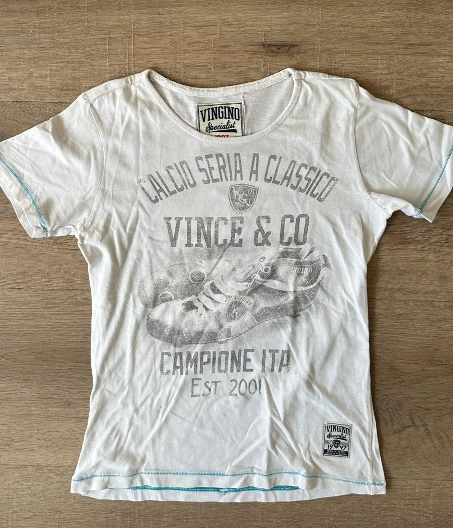 T shirt, maat 8 Vingino, Ophalen of Verzenden, Gebruikt, Jongen, Shirt of Longsleeve