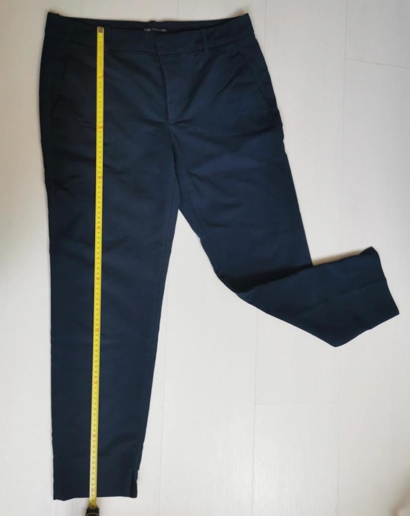 Nette donkerblauwe broek, Kleding | Dames, Broeken en Pantalons, Blauw, Zara, Ophalen of Verzenden, Zo goed als nieuw