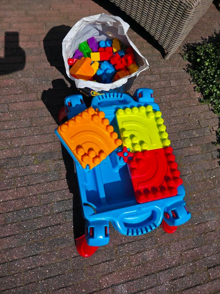 Duplo bouwtafel met opbergruimte, Ophalen, Gebruikt, Overige typen, Duplo