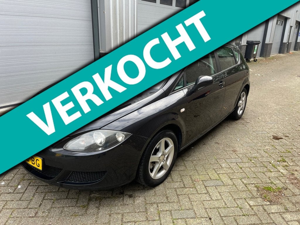 Seat Leon 2.0 FSI Reference! AIRCO! APK T/M 02-2027!, Auto's, Seat, Voorwielaandrijving, Stof, 4 cilinders, Leon
