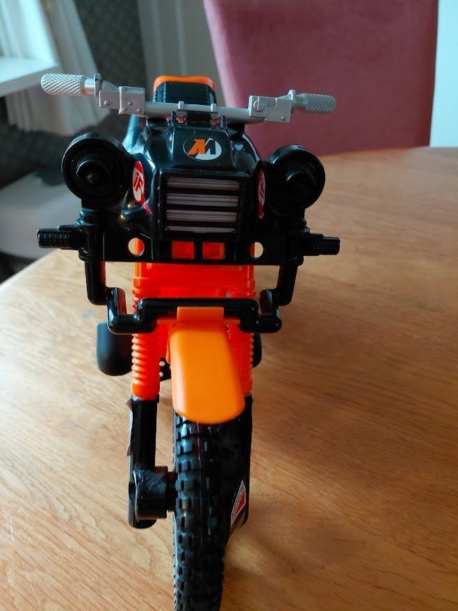 Vintage Crossmoter Super Bike Hasbro 1996 goede staat, Kinderen en Baby's, Speelgoed | Actiefiguren, Ophalen of Verzenden, Gebruikt