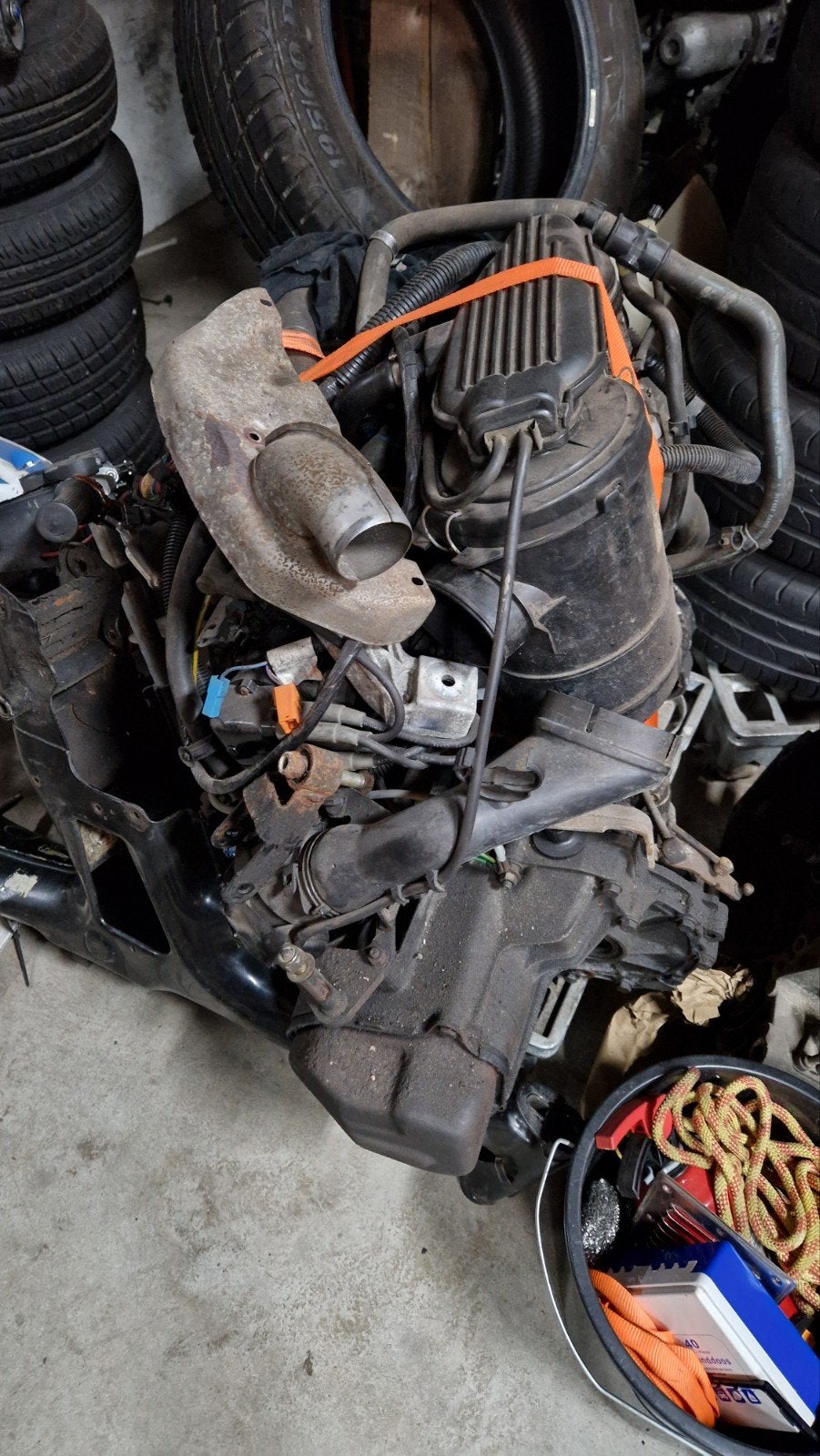 peugeot 205 motorblok 1.1 bak 1.4, Auto-onderdelen, Motor en Toebehoren, Ophalen, Nieuw, Peugeot