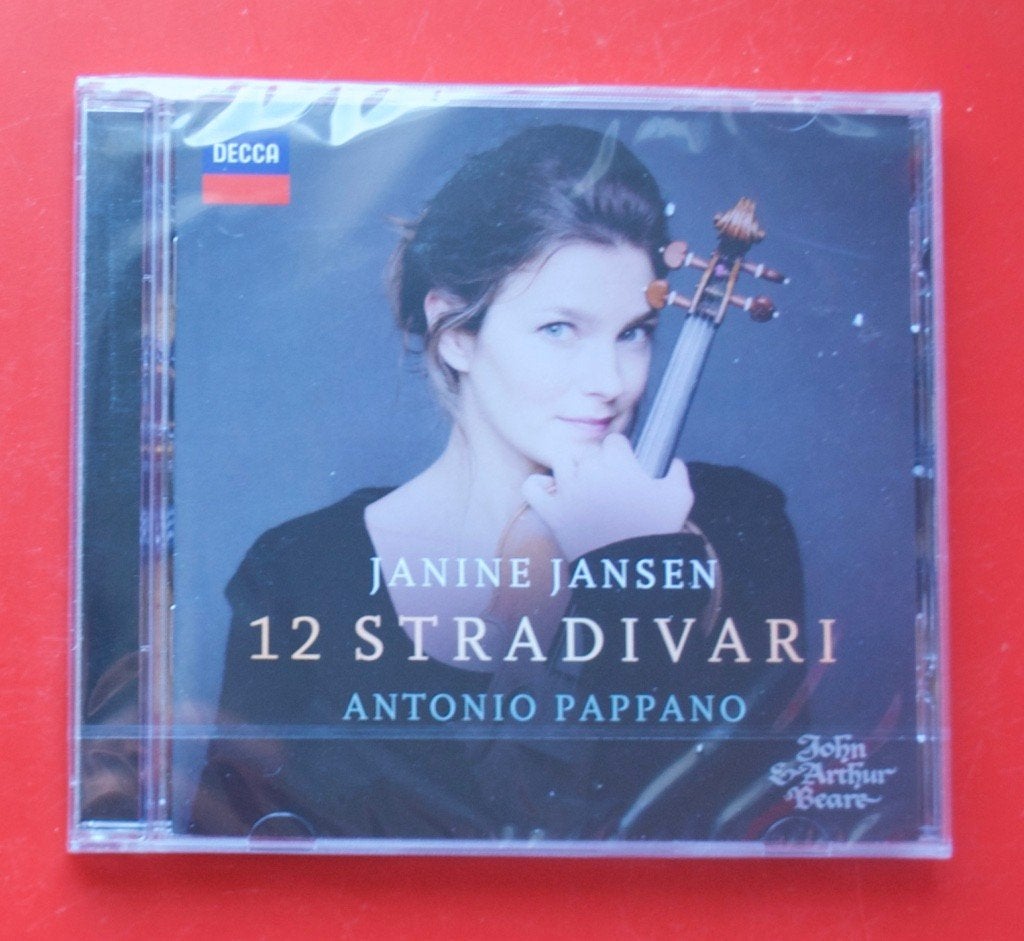 cd Janine Jansen 12 Stradivari 2021 met Antonio Pappano, Overige typen, Ophalen of Verzenden, Zo goed als nieuw, Classicisme