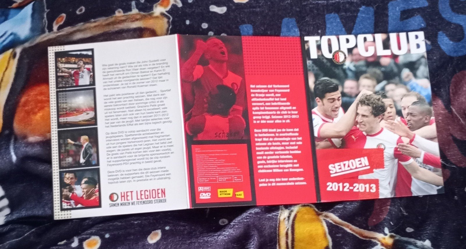 Feyenoord DVD Seizoen 2012-2013 - Topclub, Verzenden, Zo goed als nieuw, Feyenoord, Overige typen