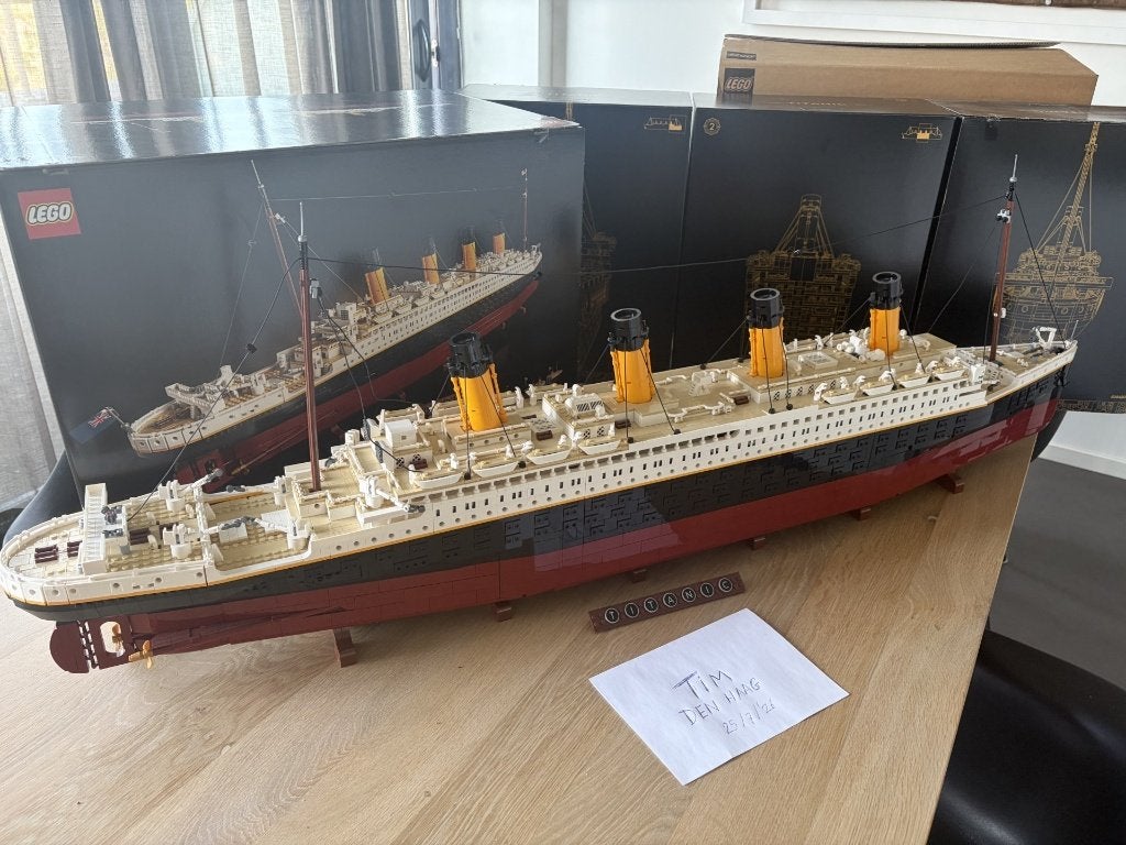 Lego Titanic 10294, Kinderen en Baby's, Speelgoed | Duplo en Lego, Ophalen, Compleet, Overige thema's, Lego