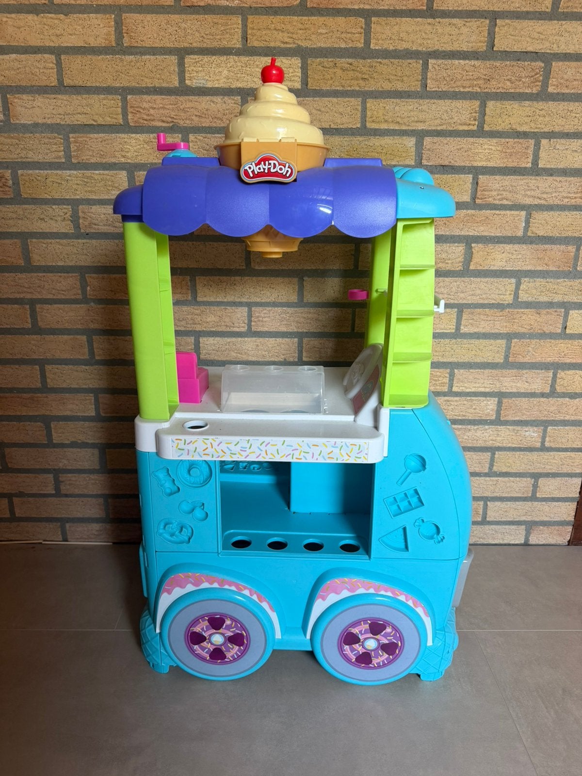 Play Doh IJscowagen/IJscokar, Ophalen, Zo goed als nieuw, Jongen of Meisje