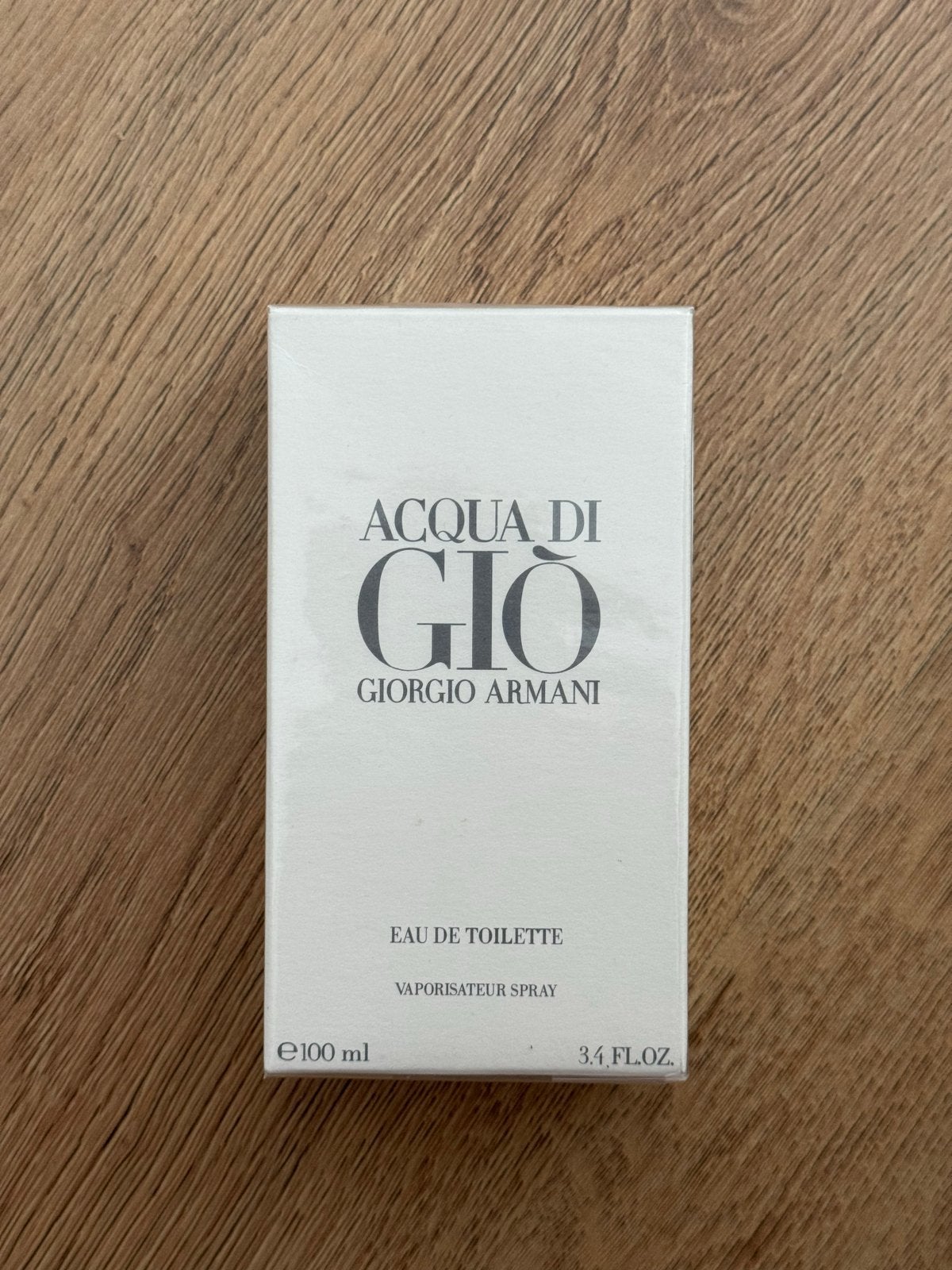 Giorgio Armani Acqua di Gio Eau de Toilette 100ml, Ophalen of Verzenden, Nieuw