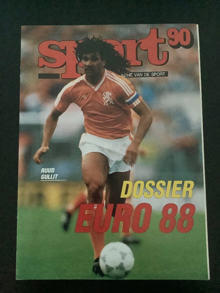 Bijlage EK1988 van Sport 90 Magazine, Ophalen of Verzenden, Zo goed als nieuw, Overige binnenlandse clubs, Boek of Tijdschrift
