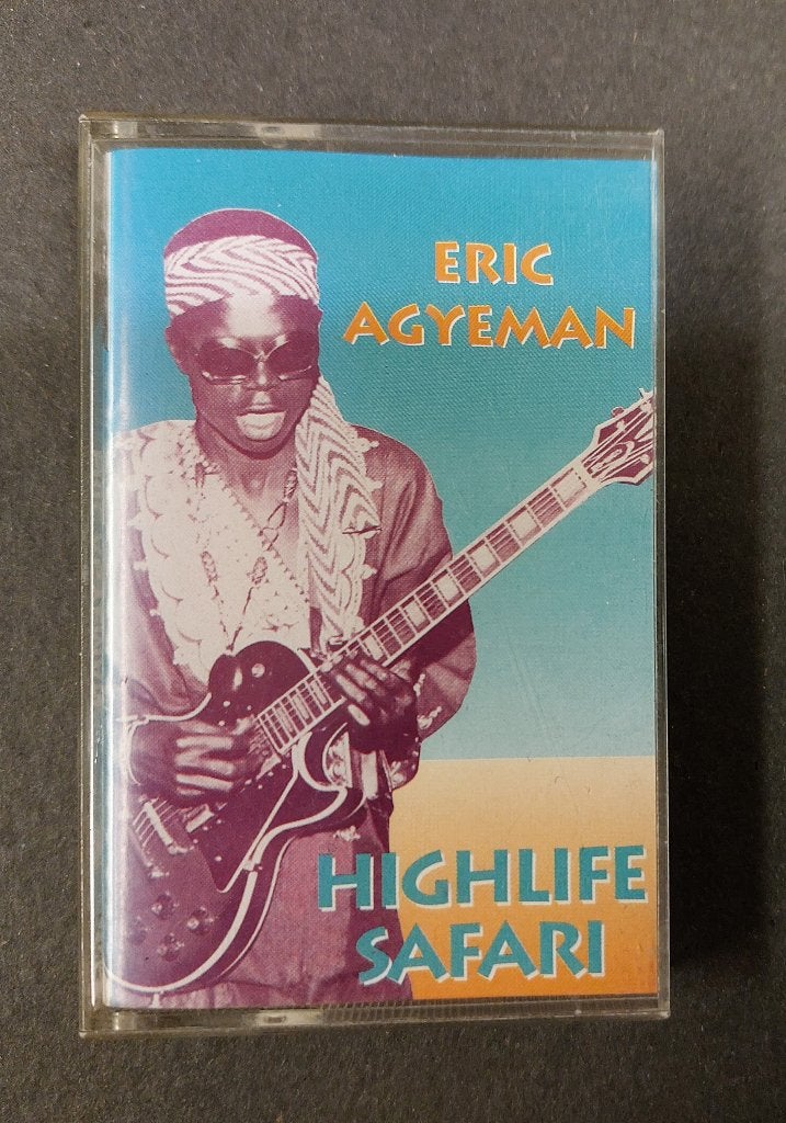 Eric Agyeman CASSETTE Highlife Safari Africa Ghana, Gebruikt, Verzenden, Wereldmuziek, 1 bandje