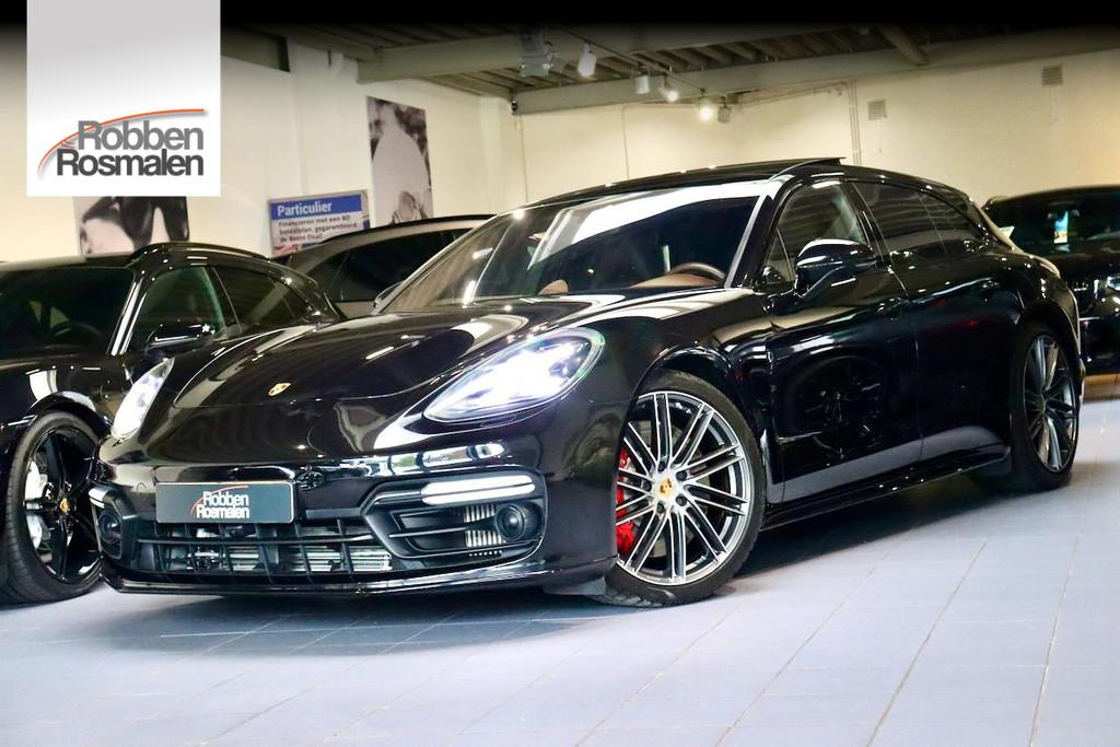 Porsche Panamera Sport Turismo 4.0 Turbo AKRA|PANO|MASSAGE|M, Automaat, Stof, Gebruikt, 4 stoelen