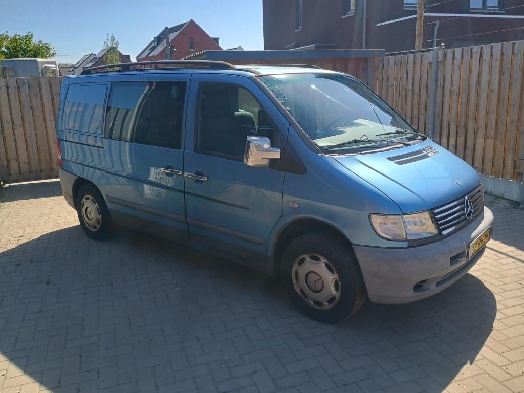 Mercedes-Benz Vito 2.1 110 CDI DC AUT 2003, 4 cilinders, 2000 kg, Blauw, Bedrijf