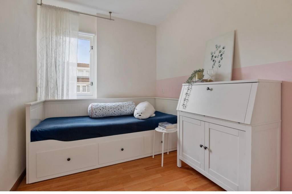IKEA HEMNES Bureau met opbergruimte, wit, Huis en Inrichting, Kasten | Secretaires, Ophalen of Verzenden, Zo goed als nieuw