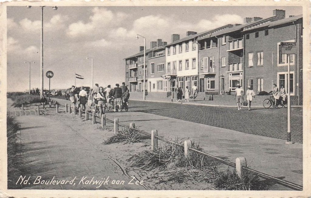 703-475-027 Nd Boulevard Katwijk aan Zee, Ophalen of Verzenden, Voor 1920, Zuid-Holland