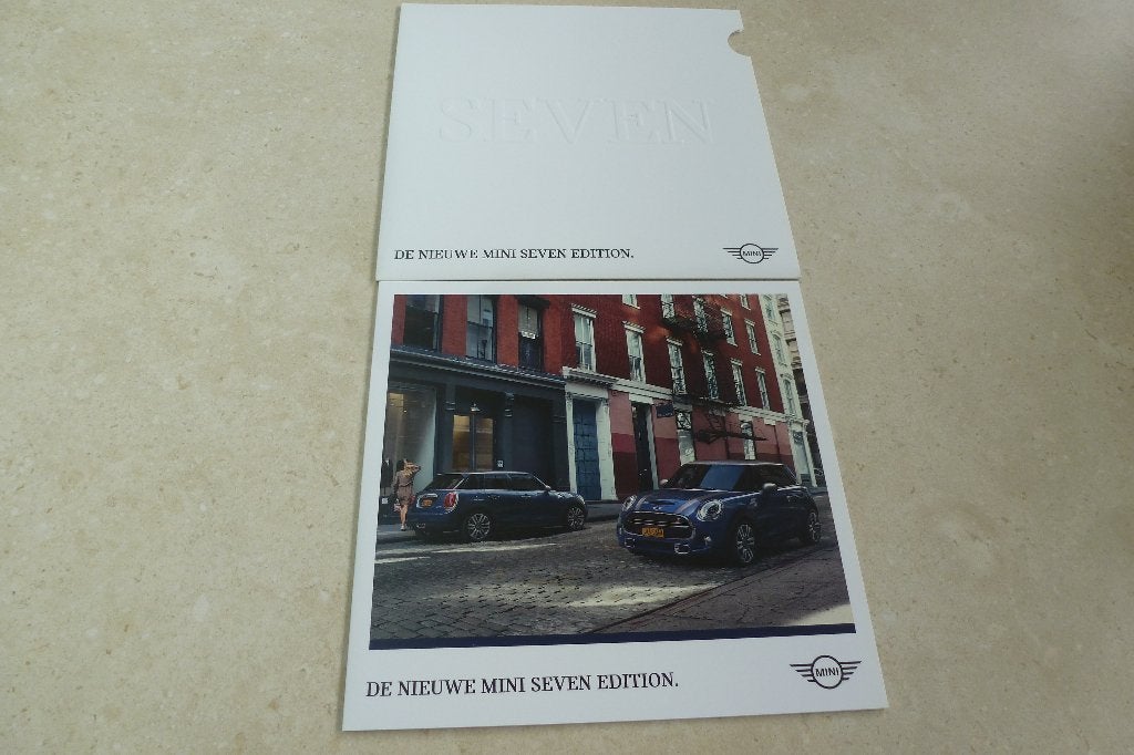 Mini 7 seven edition folder Nederlands 2016, Ophalen of Verzenden, Zo goed als nieuw, Overige merken