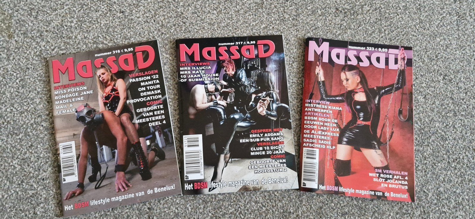 Massad 3 stuks, Boeken, Tijdschriften en Kranten, Ophalen of Verzenden, Zo goed als nieuw