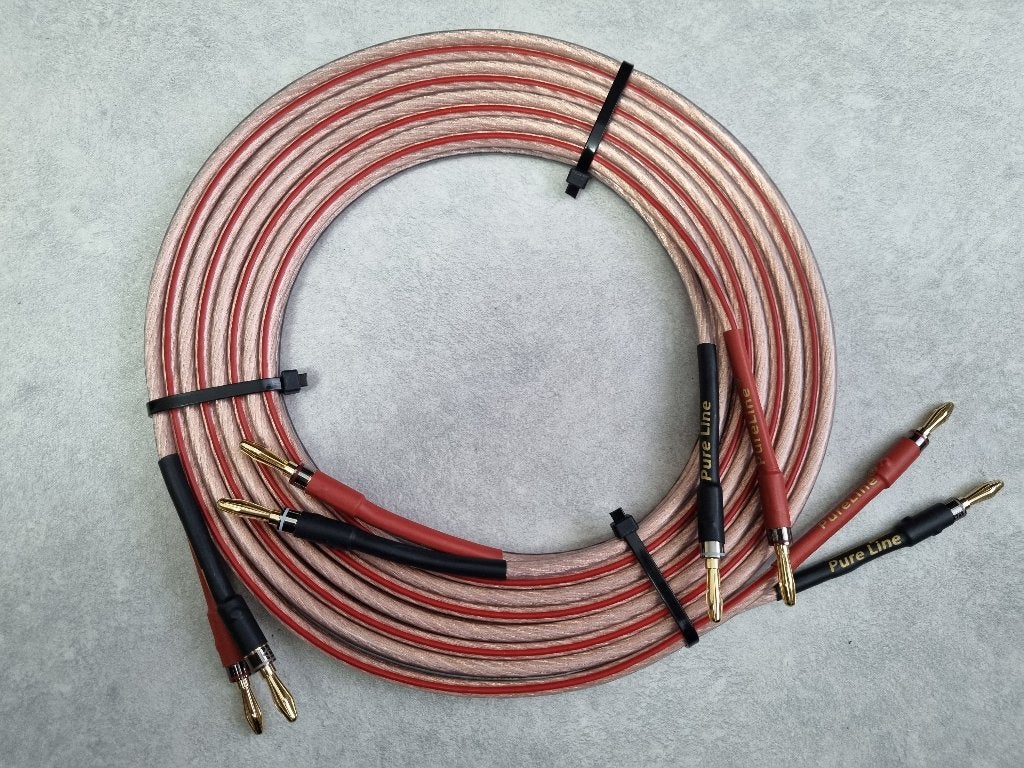 KabelDirekt High-End luidsprekerkabel (2x 6.0 mm²) - 2x 2.5m, Audio, Tv en Foto, Audiokabels en Televisiekabels, Ophalen of Verzenden