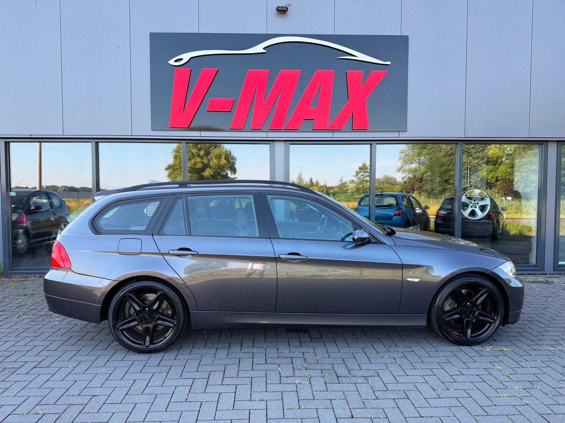BMW 325XI Touring AUT NaviProf Xenon Leder Sportint. Stoelvw, Auto's, Automaat, Gebruikt, Zwart, 2497 cc