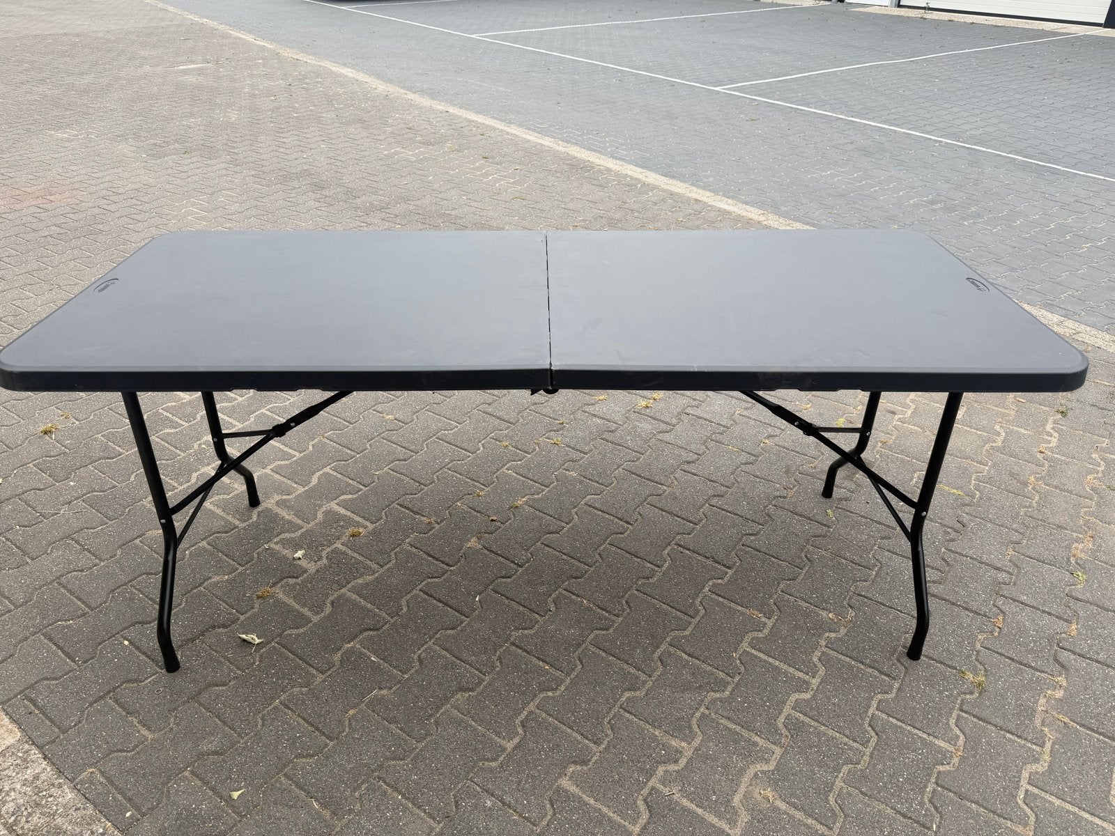 Klaptafels ideaal voor camping of BBQ, Ophalen, Gebruikt, Rechthoekig, Kunststof