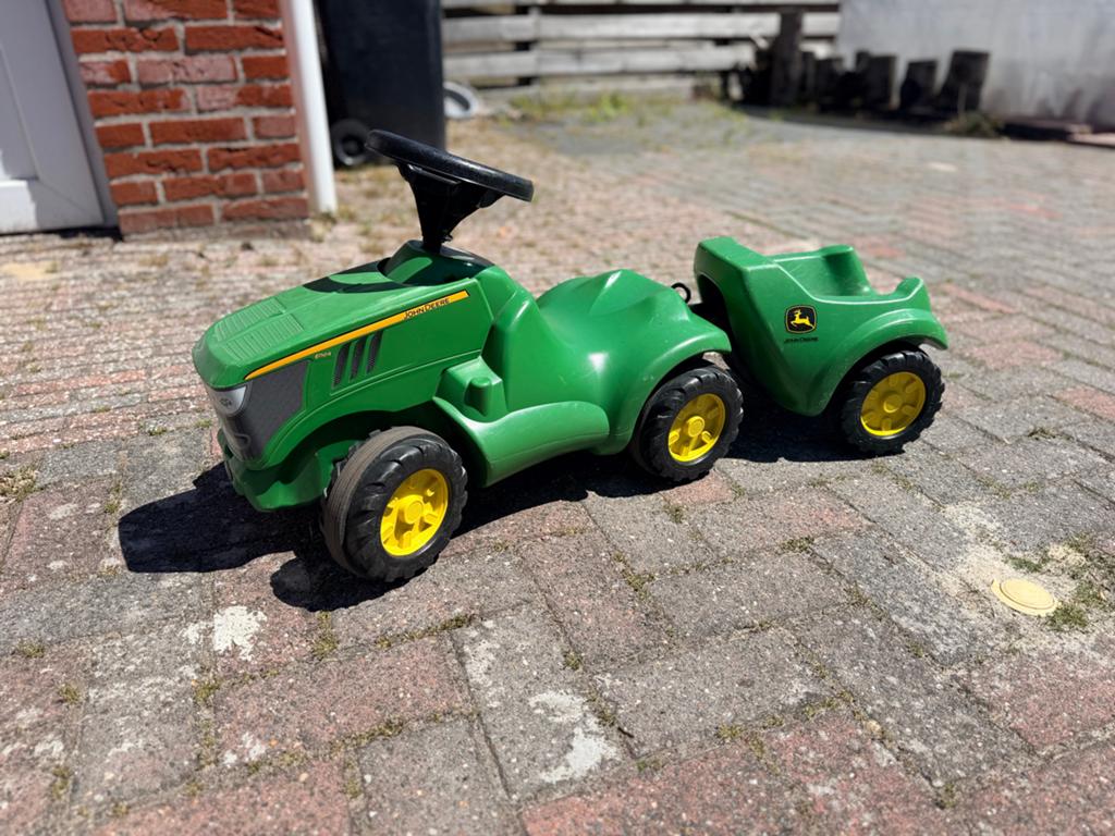 John Deere looptrekker met aanhanger Rolly Toys, Ophalen, Gebruikt, Loopvoertuig