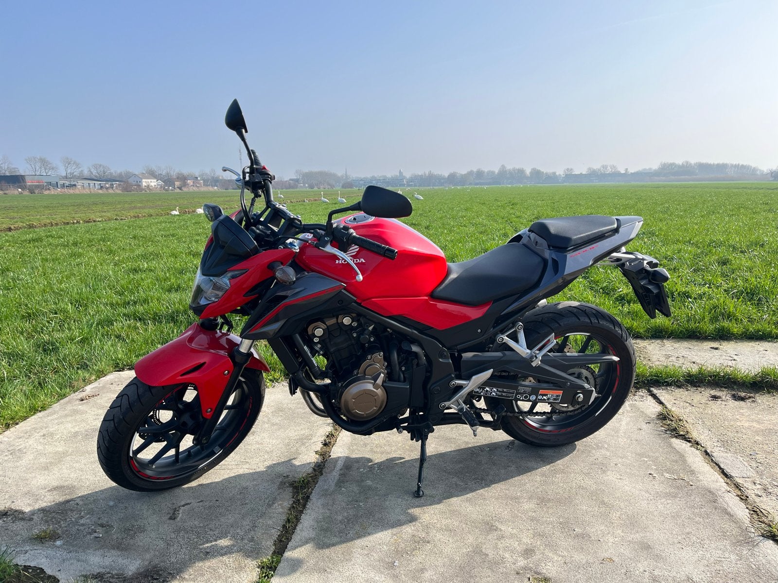 Honda CB 500 F ABS - Sportieve Naked Bike, Motoren, Motoren | Honda, 2 cilinders, Gebruikt, Particulier, Minimaal motorrijbewijs A2